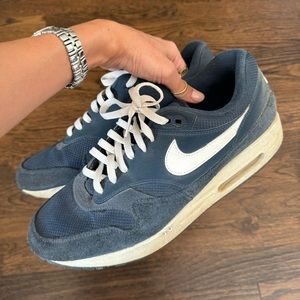 Nike Blue and White Athletic Shoes